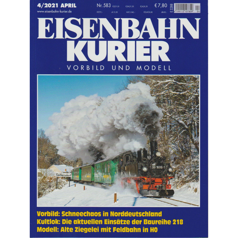Eisenbahn Kurier 2021 April