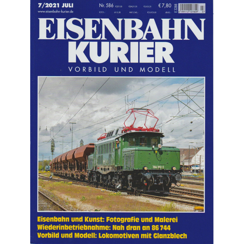 Eisenbahn Kurier 2021 Juli