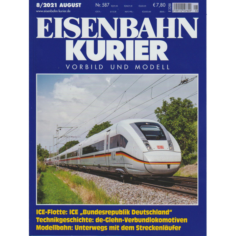 Eisenbahn Kurier 2021 August