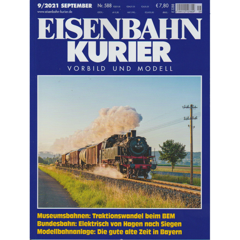 Eisenbahn Kurier 2021 September
