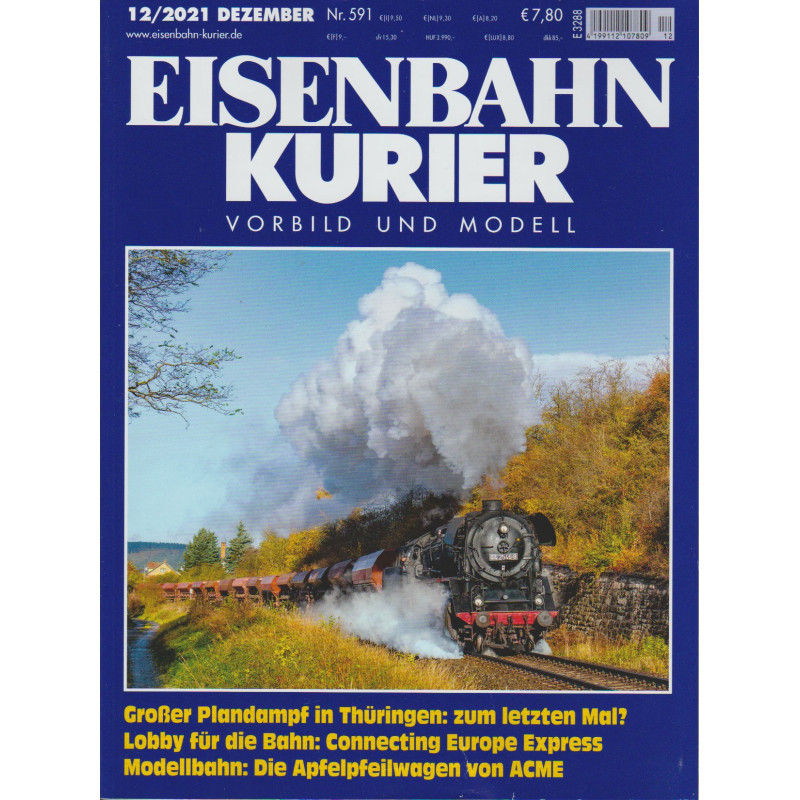 Eisenbahn Kurier 2021 Dezember