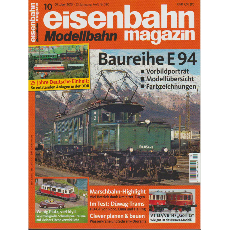 Eisenbahn Magazin 2015 Oktober