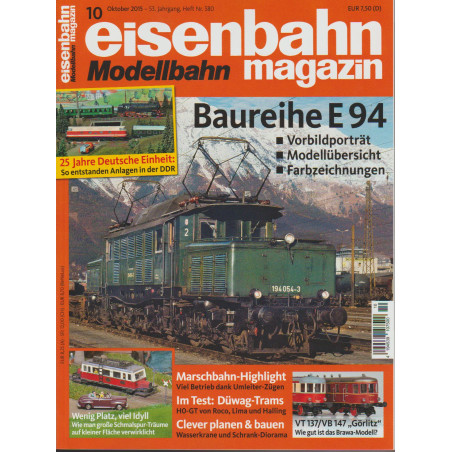 Eisenbahn Magazin 2015 Oktober