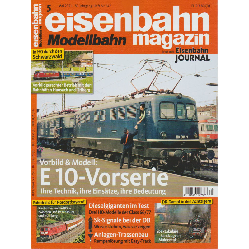 Eisenbahn Magazin 2021 Mai
