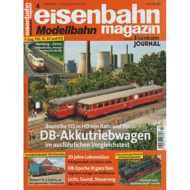 Eisenbahn Magazin 2021 April