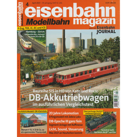 Eisenbahn Magazin 2021 April