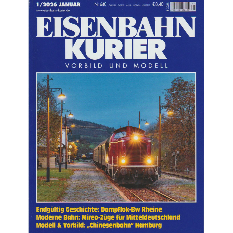 Eisenbahn Kurier 2026 Januar