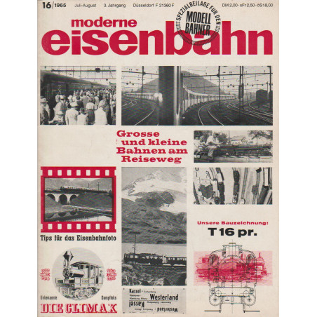 moderne eisenbahn 16/1965