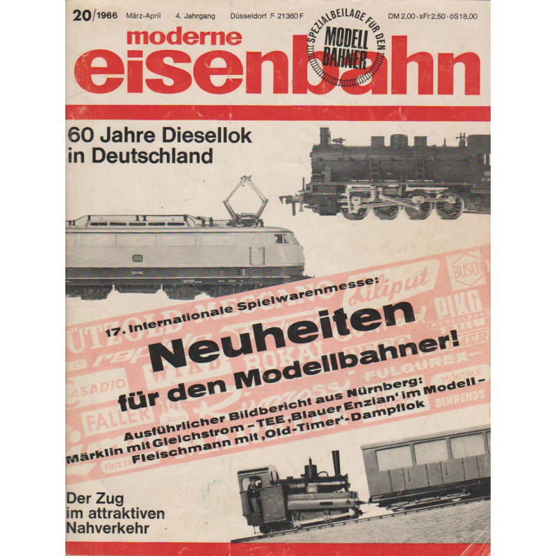 moderne eisenbahn 20/1966