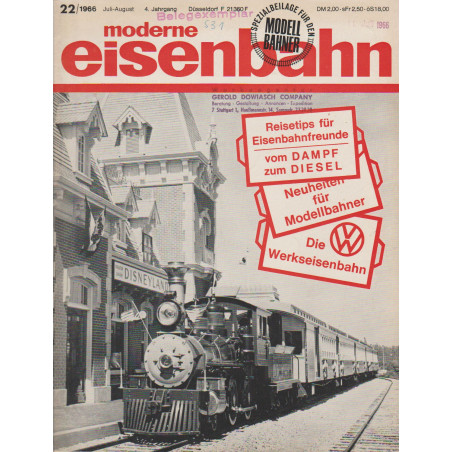 moderne eisenbahn 22/1966