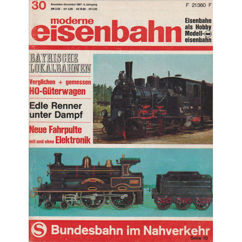 moderne eisenbahn 30/1967