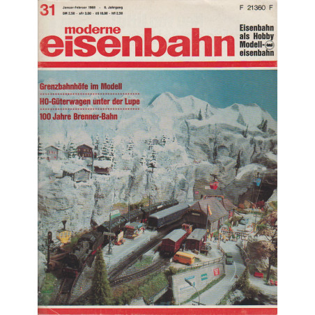 moderne eisenbahn 31/1968