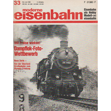 moderne eisenbahn 33/1968