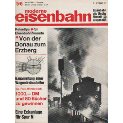 moderne eisenbahn 5/6/1969