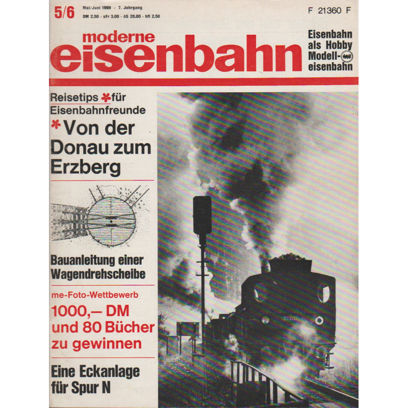 moderne eisenbahn 5/6/1969