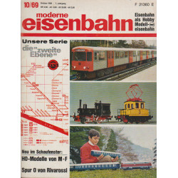 moderne eisenbahn 10/1969