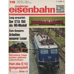 moderne eisenbahn 11/1969