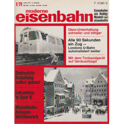 moderne eisenbahn 1/1971