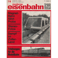 moderne eisenbahn 7/8/1971