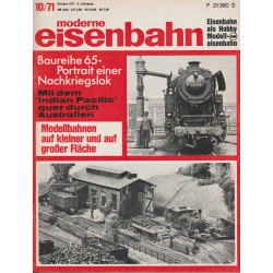moderne eisenbahn 10/1971