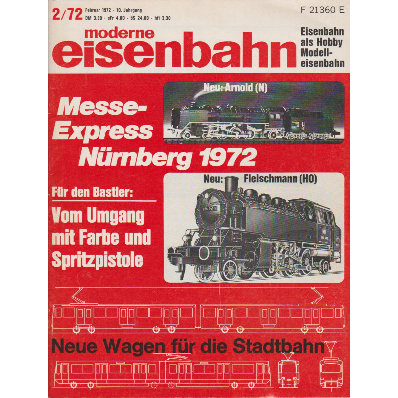 moderne eisenbahn 2/1972