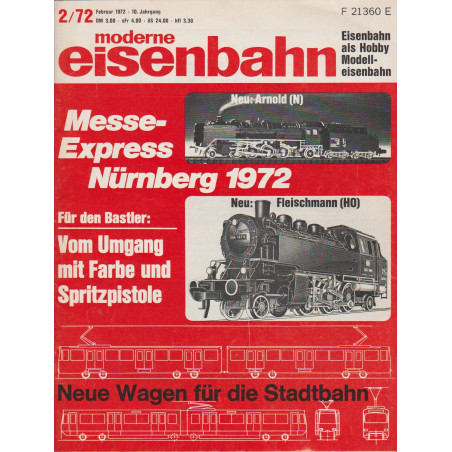 moderne eisenbahn 2/1972