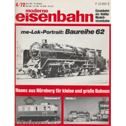 moderne eisenbahn 4/1972
