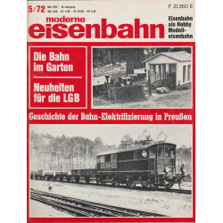 moderne eisenbahn 5/1972