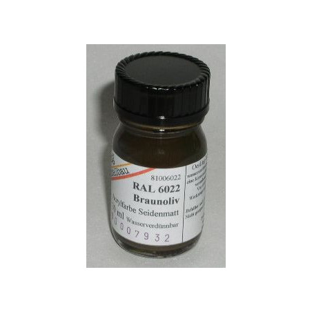 RAL 6022 Braunoliv seidenmatt