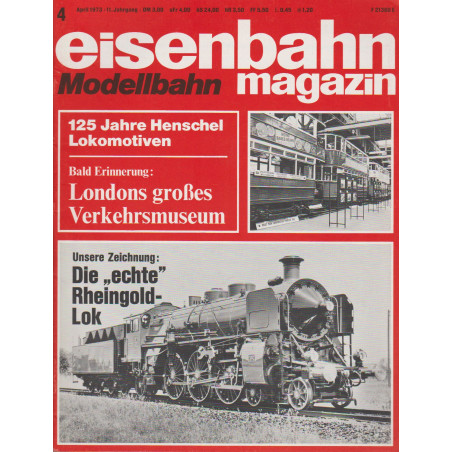 eisenbahn magazin 4/1973