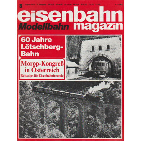 eisenbahn magazin 8/1973