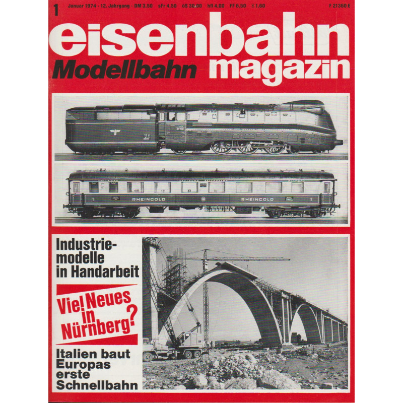 eisenbahn magazin 1/1974