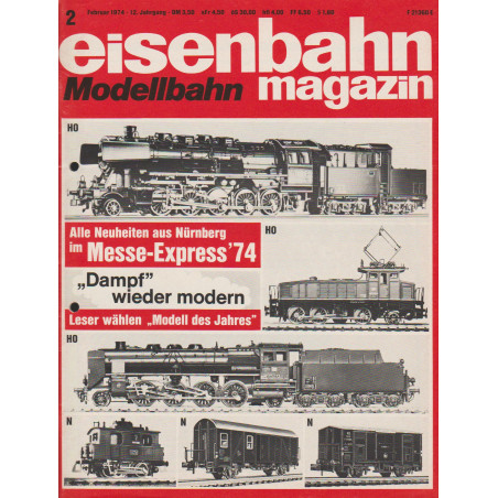 eisenbahn magazin 2/1974