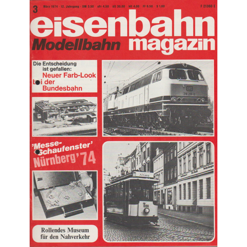 eisenbahn magazin 3/1974