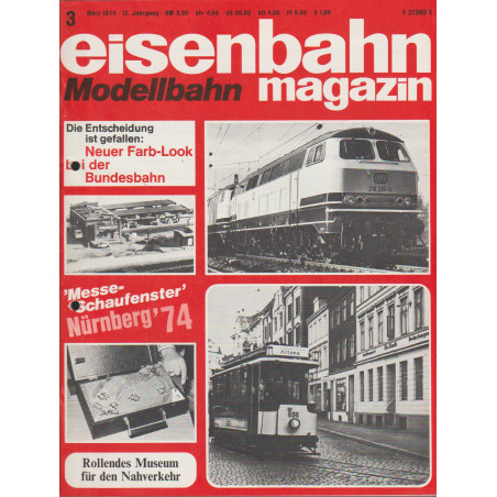eisenbahn magazin 3/1974
