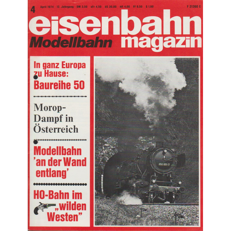 eisenbahn magazin 4/1974