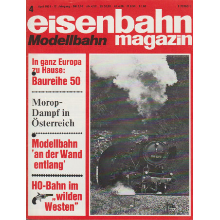 eisenbahn magazin 4/1974
