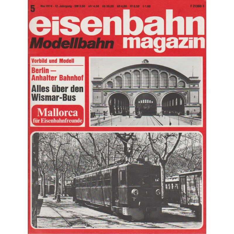 eisenbahn magazin 5/1974