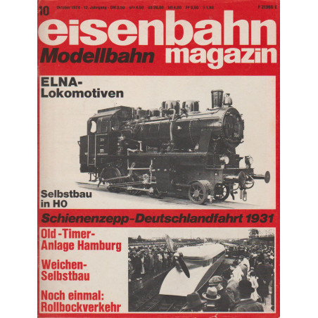 eisenbahn magazin 10/1974