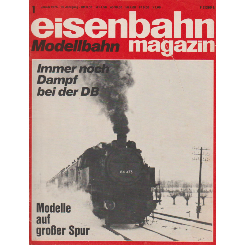 eisenbahn magazin 1/1975