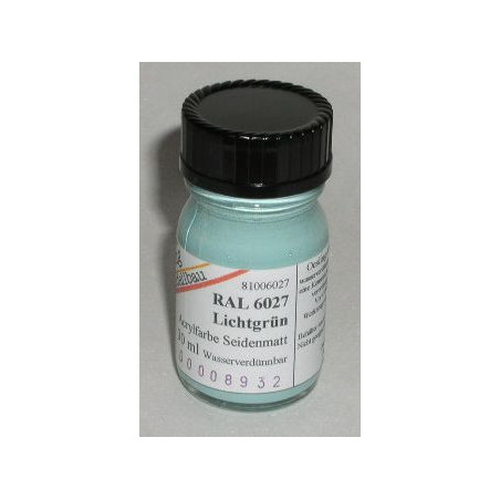 RAL 6027 Lichtgrün seidenmatt