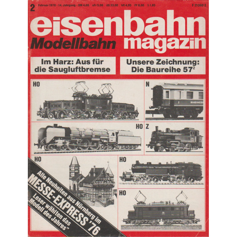 eisenbahn magazin 2/1976