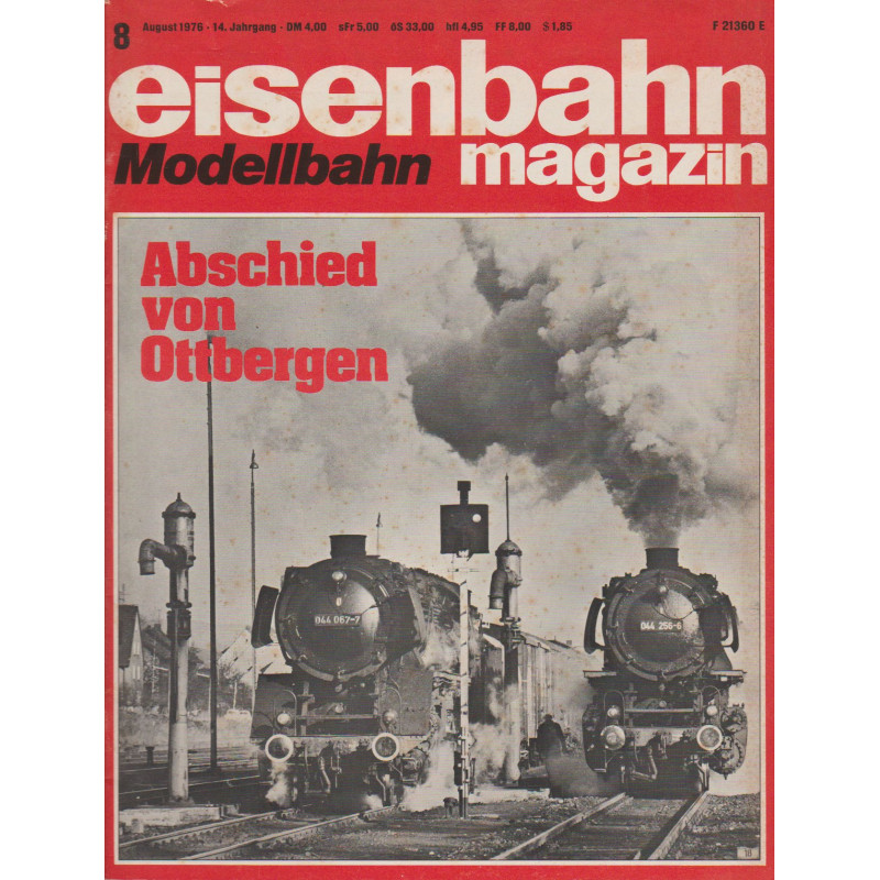 eisenbahn magazin 8/1976