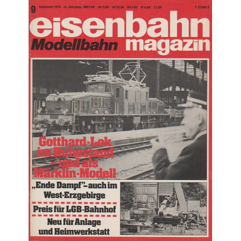eisenbahn magazin 9/1976