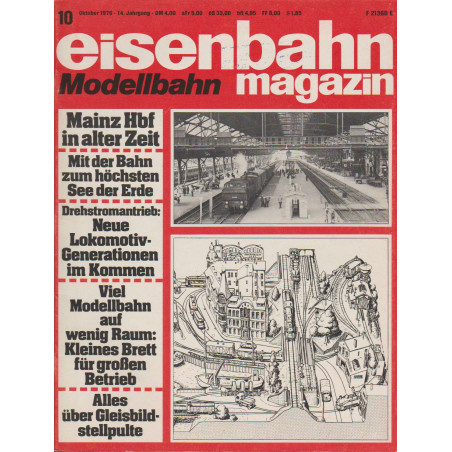 eisenbahn magazin 10/1976