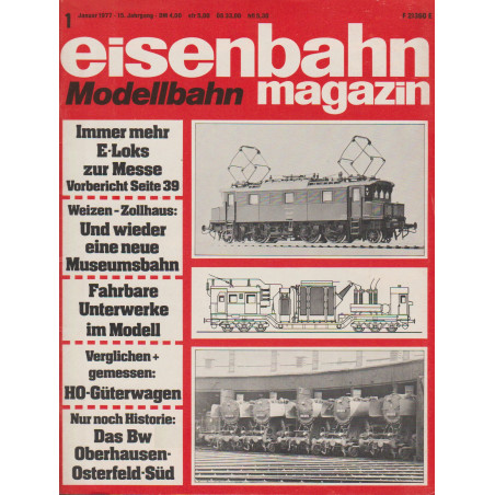 eisenbahn magazin 1/1977