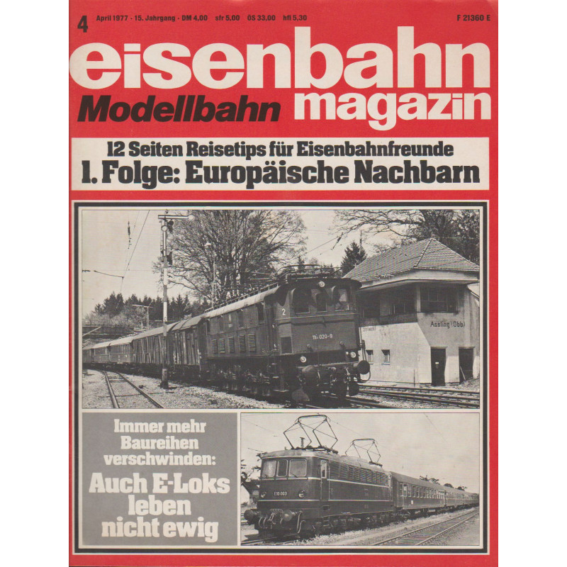 eisenbahn magazin 4/1977