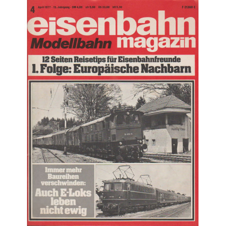 eisenbahn magazin 4/1977