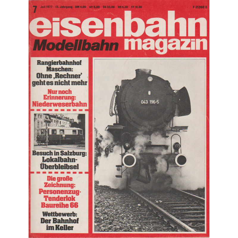 eisenbahn magazin 7/1977
