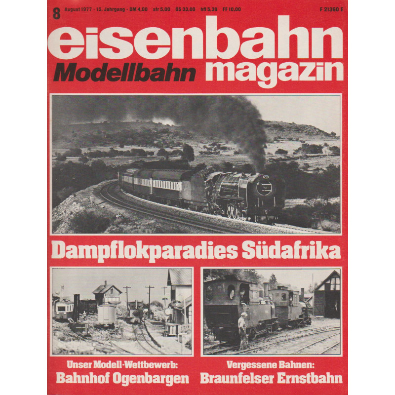 eisenbahn magazin 8/1977